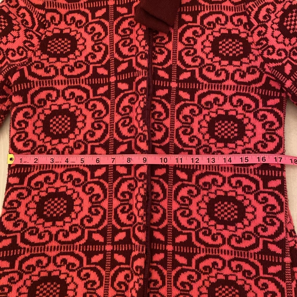 Twinset Simona Barbieri knit sweater wool jacket ! Size S - Picture 11 of 17